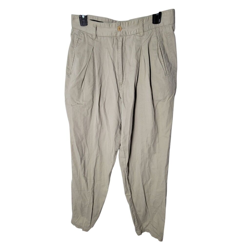 VTG Generra Collection Mens Size 30 Tan  Solid Khaki Chino Pants